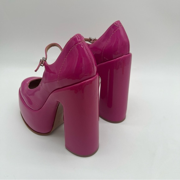 SCHUTZ Women’s Zayne Patent Pump Pink Size 7 - Picture 8 of 10